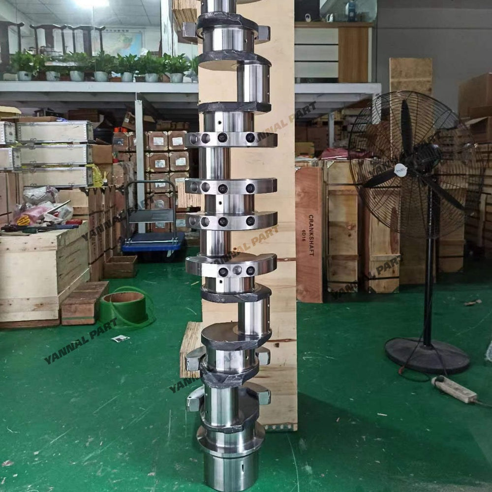 Crankshaft 8981720141 Fit For Isuzu Engine 6WG1 John Deere Excavator 450DLC 470GLC 600CLC 800C 870GLC