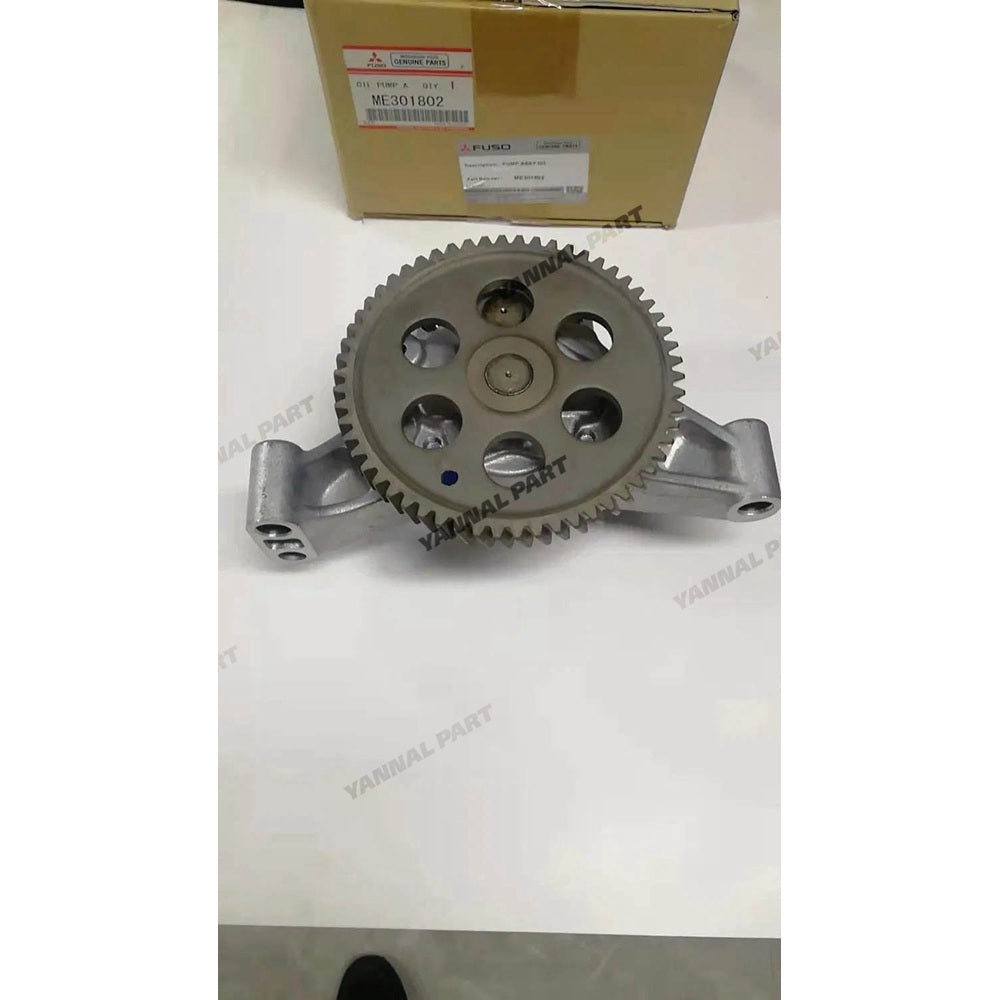 Oil Pump ME301802 Fit For Mitsubishi Engine 6M60 6M60T Kato Excavator HD1430V