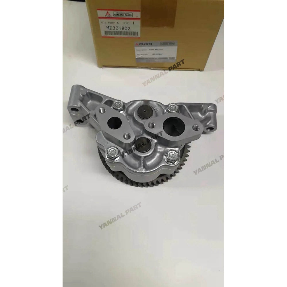 Oil Pump ME301802 Fit For Mitsubishi Engine 6M60 6M60T Kato Excavator HD1430V