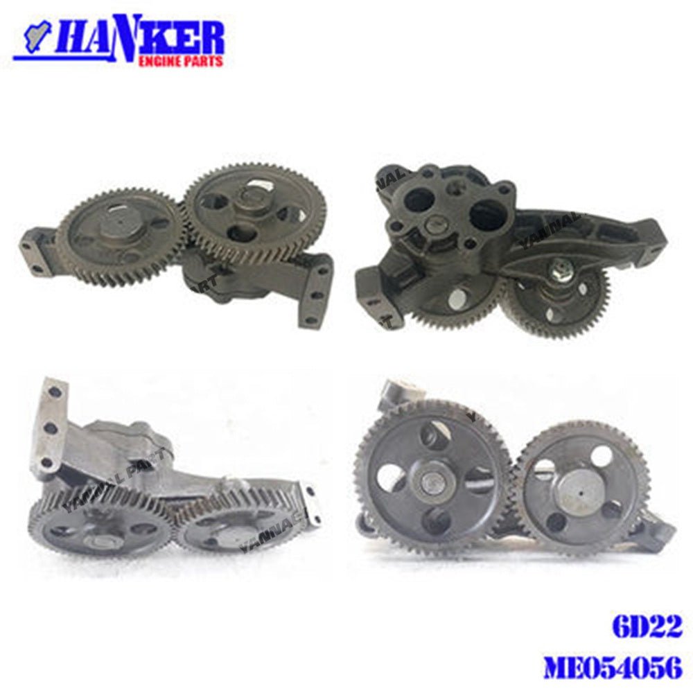 Oil Pump ME054056 Fit For Mitsubishi Engine 6D22 6D22T 6D24 6D24T