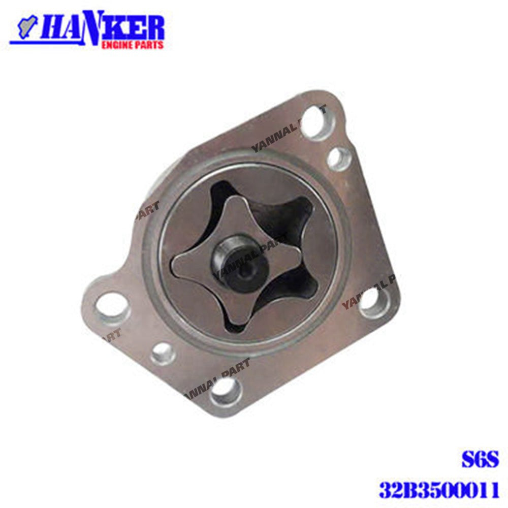 Oil Pump 32B35-20010 for Mitsubishi Engine S6S Forklift FD35-F19B FD40-F19B FD40-5