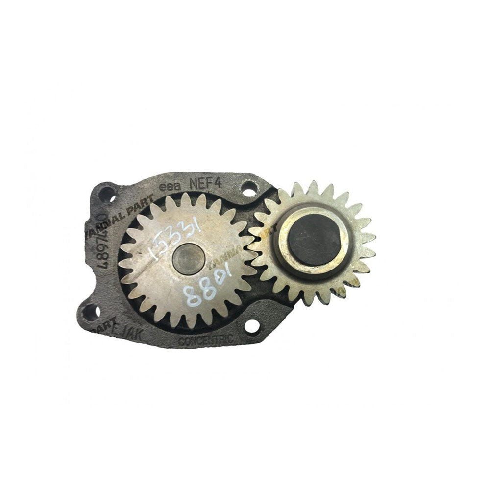 Oil Pump 4897480 Fit For Kobelco Engine F4GE9484A J600 Excavator ED195-8 SK170-8 SK170-9