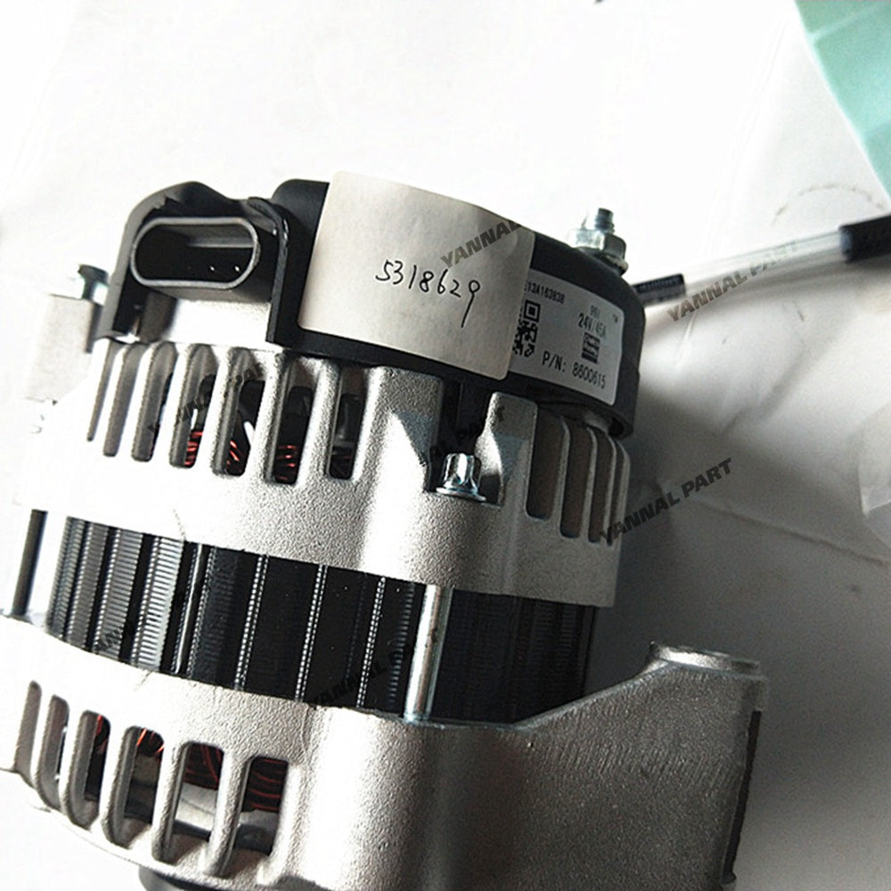 24V 45A Alternator 5318629 for Engine 6C8.3 QSB4.5 QSB6.7