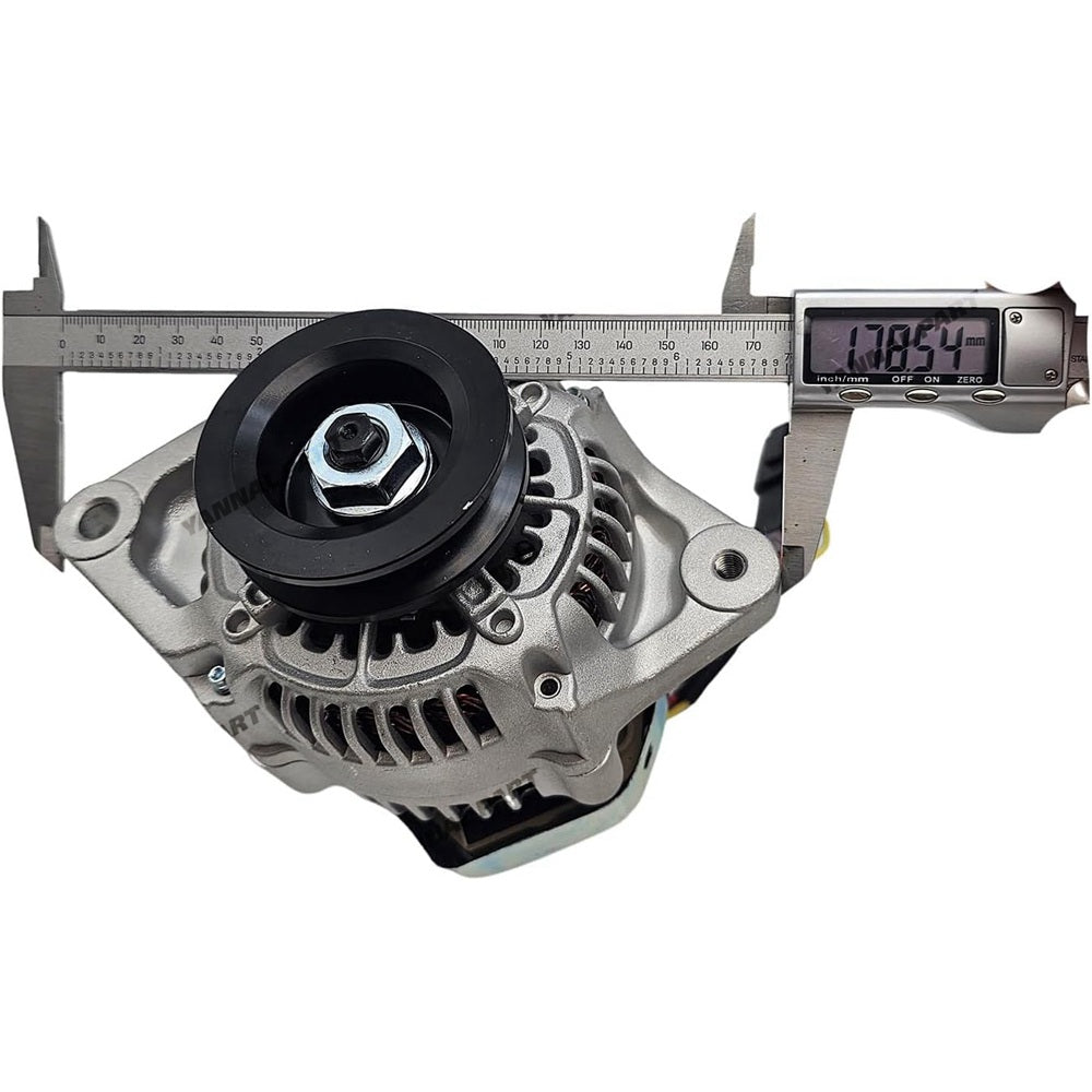 12V 55A Alternator 19630-64013 for Kubota Engine V1505 D1105 D902 DF972 WG1605 WG972 Z482