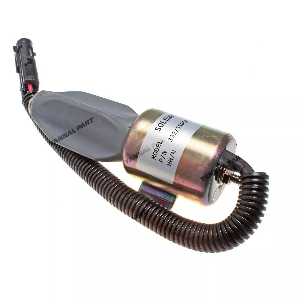 Stop Solenoid 332/J5060 716/30091 Fit For JCB JS115 JS130 JS160 JS180 JS240 JZ140 JS330 24V