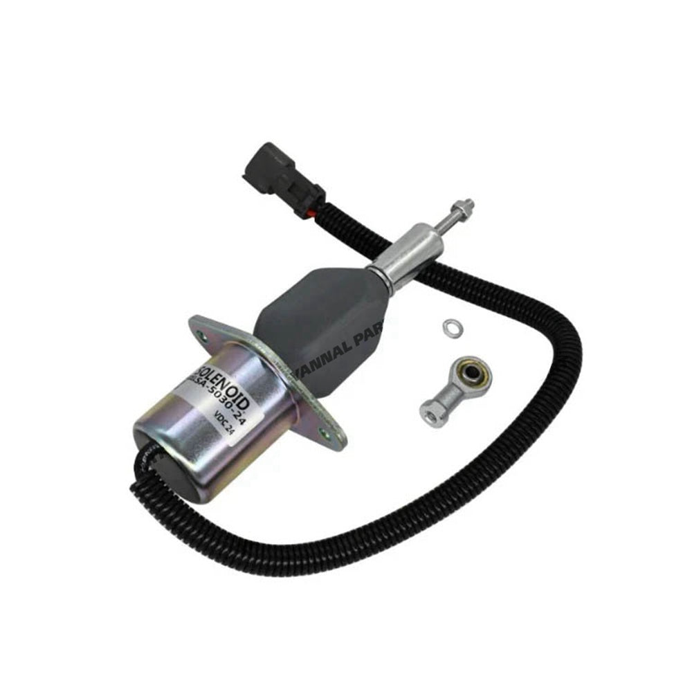 24V Fuel Shutoff Solenoid 4063712 SA-5030-24 for Engine 6CT 8.3L