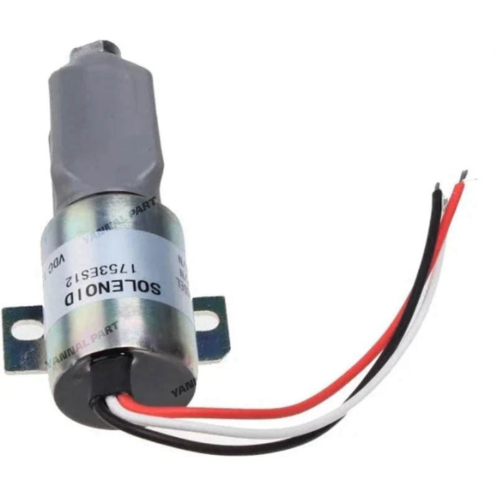 12V Diesel Shut Down Stop Solenoid 1700-1518 1753ES-12E2ULB1S1 For Woodward