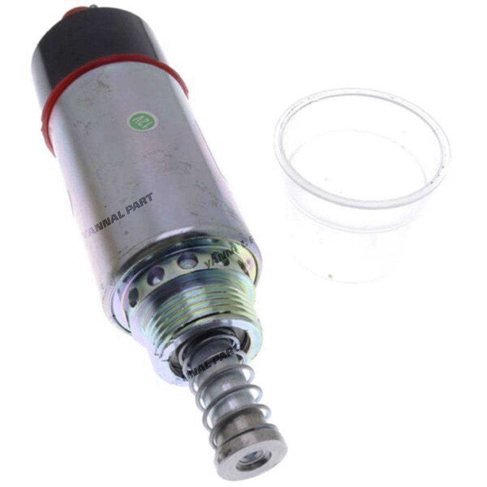 For Caterpillar CAT 3114 3116 3126 Engine 446B Backhoe Loader CB-634D Vibratory Compactor 12V Stop Solenoid 155-4651 8C-3664