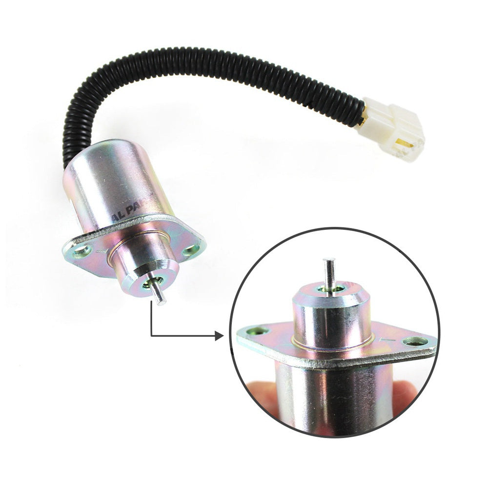 24V Fuel Shutdown Solenoid 1503ES-24A5UC5S SA-4567-T for Kubota 05 Series Engine D905 D1005 D1105 V1205 V1305 V1505 V1505T Tractor BX2200
