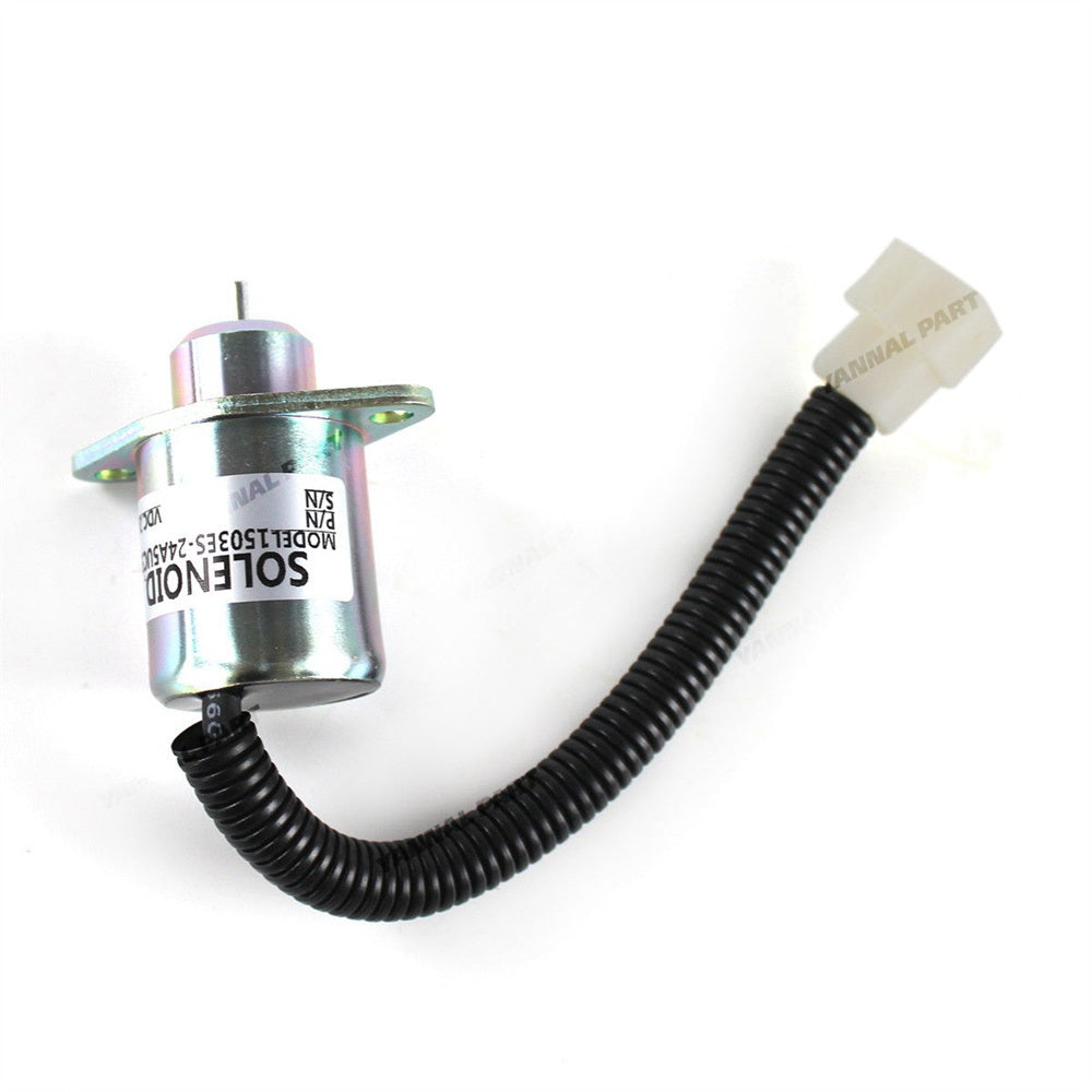 24V Fuel Shutdown Solenoid 1503ES-24A5UC5S SA-4567-T for Kubota 05 Series Engine D905 D1005 D1105 V1205 V1305 V1505 V1505T Tractor BX2200