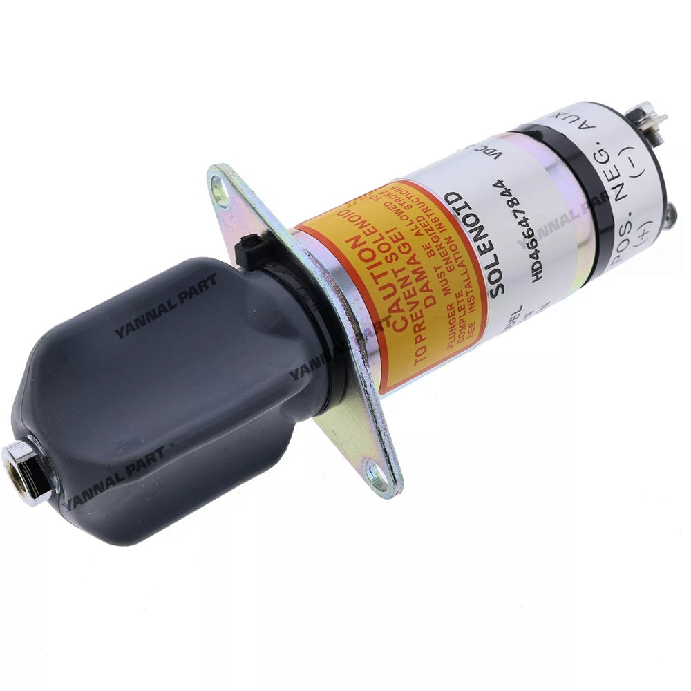Shutoff Solenoid 1504-12A7U1B1 SA-3527-T 12VDC Fit For Yanmar Engine 2 Terminals