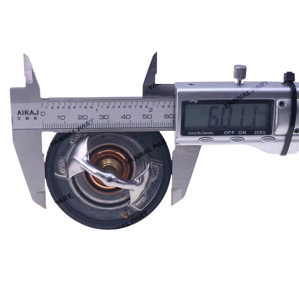 Thermostat 235-4960 With Gasket 235-4959 for Caterpillar CAT Engine 3044C C3.4 Loader 279C 289C 299C 904 906 907H 908 236B 246C 252B 256C 262C 268B 272C