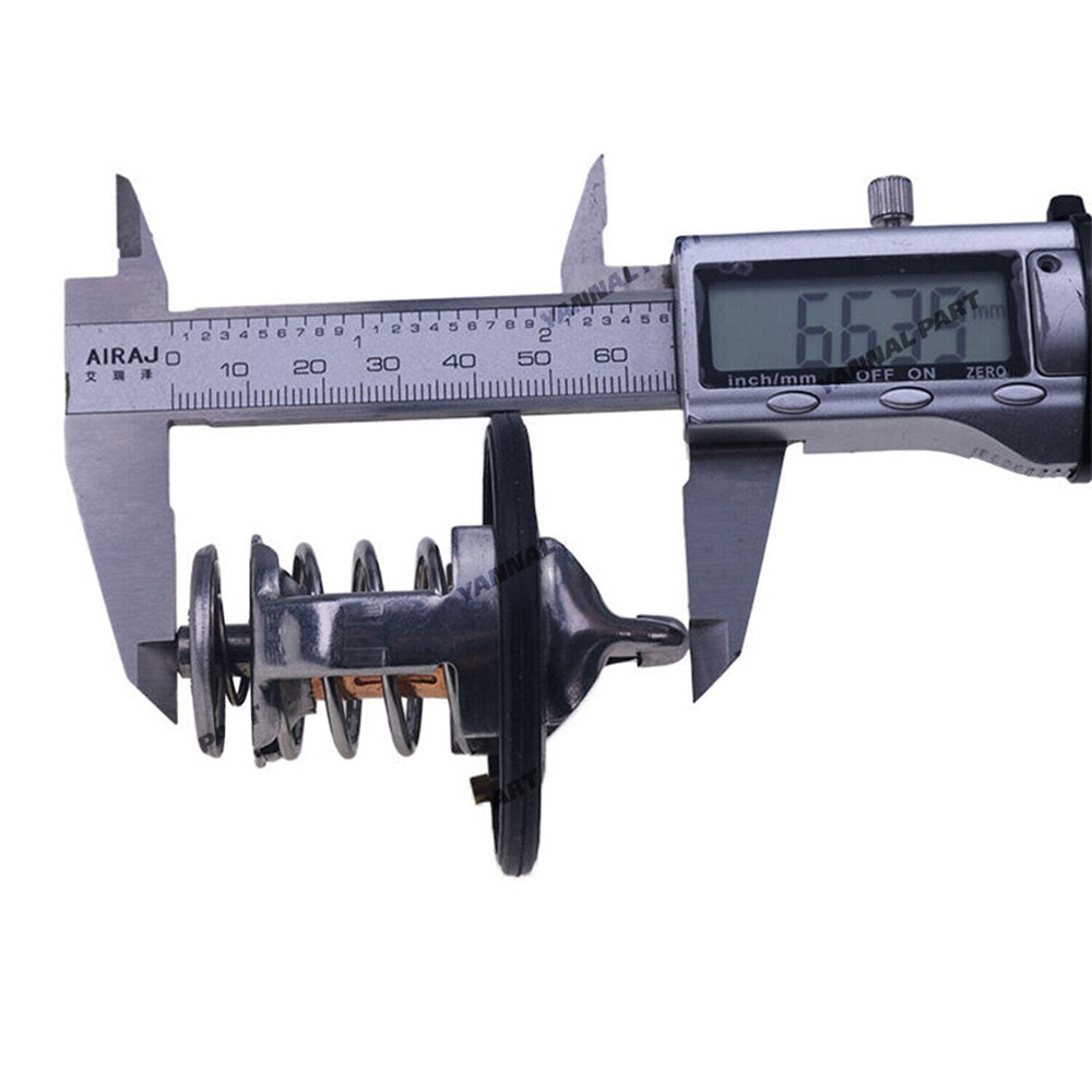 Thermostat 235-4960 With Gasket 235-4959 for Caterpillar CAT Engine 3044C C3.4 Loader 279C 289C 299C 904 906 907H 908 236B 246C 252B 256C 262C 268B 272C