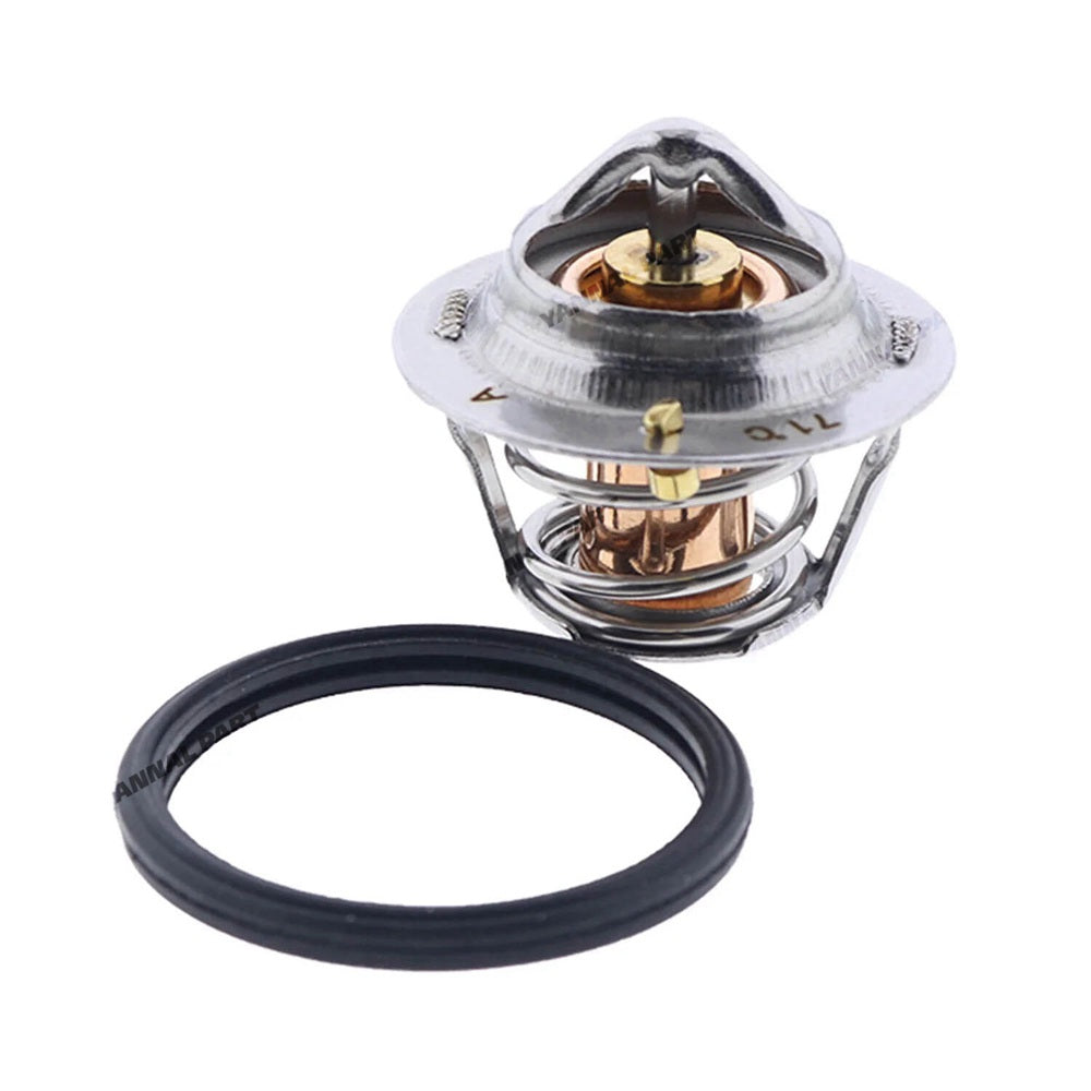 Thermostat 129350-49800 for Yanmar 2T72HLE 2T75H 2TNE68C 2V750 2V78 3T72HL 3T75H 3T80LE 3T84HL 3TN66E 3TN66L 3TNA68L 3TNA72E 3TNA72L 3TNE68 3TNE68C 3TNE74 3TNE74C