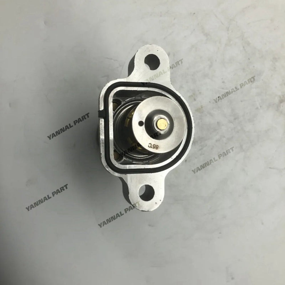 Thermostat Assembly 4133L064 4133L056 T413847 for Perkins Engine 1104D-E44T 1104D-E44TA 1106D-E66TA