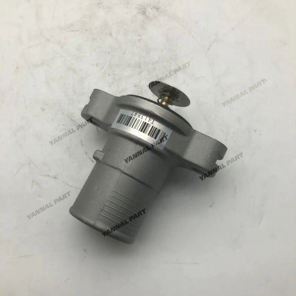 Thermostat Assembly 4133L064 4133L056 T413847 for Perkins Engine 1104D-E44T 1104D-E44TA 1106D-E66TA