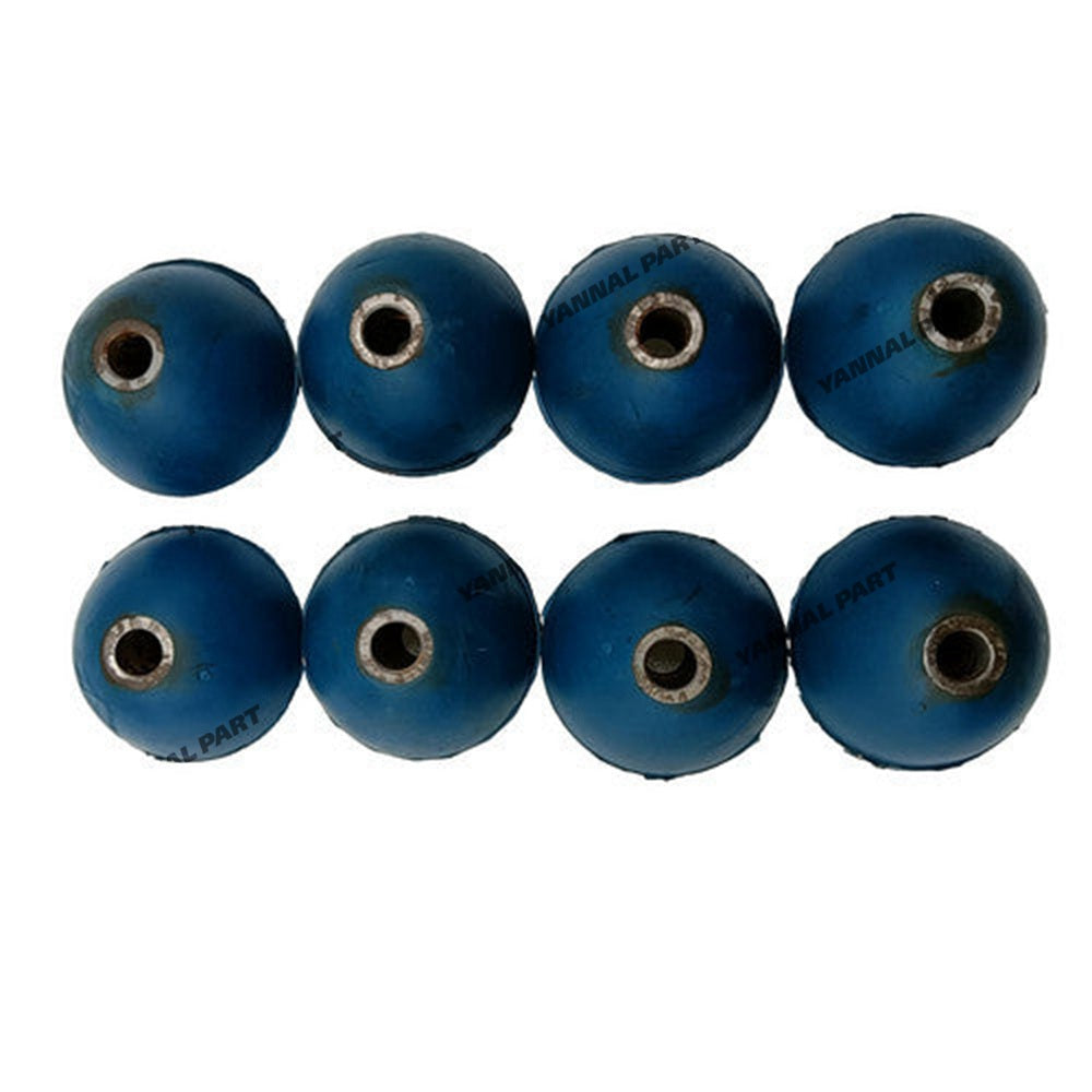 8PCS Rubber Mount 175-4625 220-9184 Fit For Mitsubishi Engine S3L2 Caterpillar CAT Excavator 303 303CR