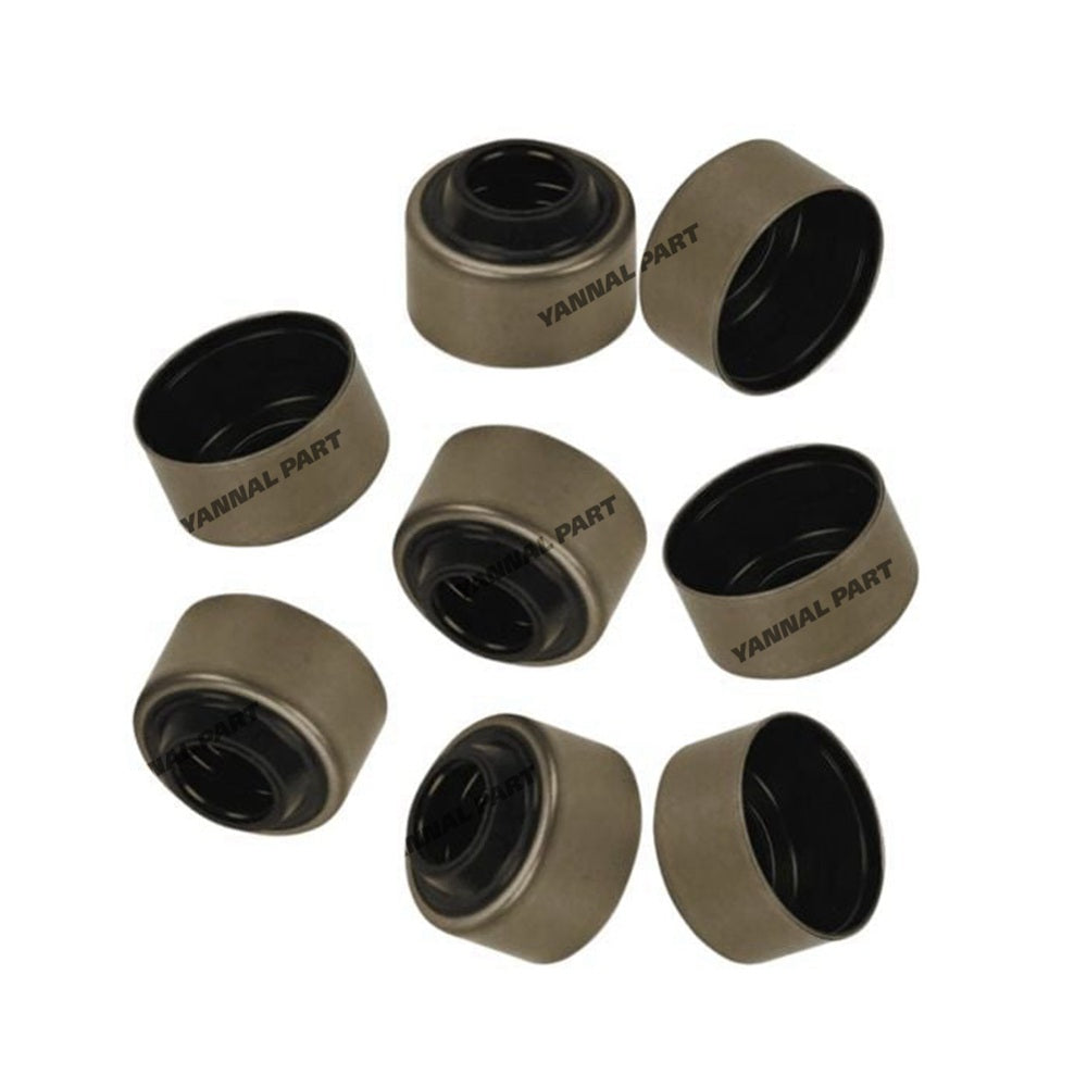 8 PCS Valve Stem Seal Set 1C010-13150 for Kubota Engine V1305 V1505 V3300 V3600 V3800