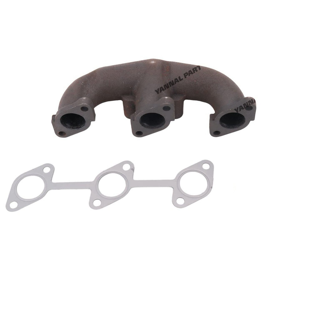 Exhaust Manifold 5001306 With Gasket 5001262 for Kubota Engine D1105 D1105-E4B Cushman Truckster Haulster Sprayte