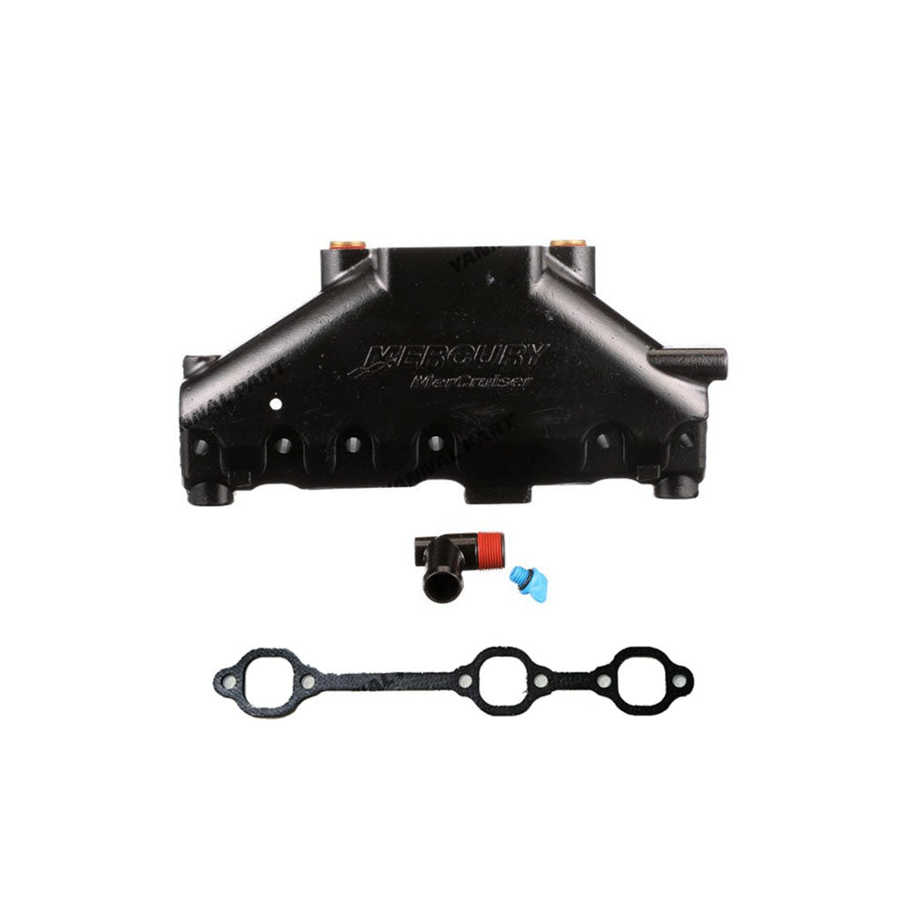 Exhaust Manifold 99745 99746 Fit For Mercruiser Engine 4.3L V6 226