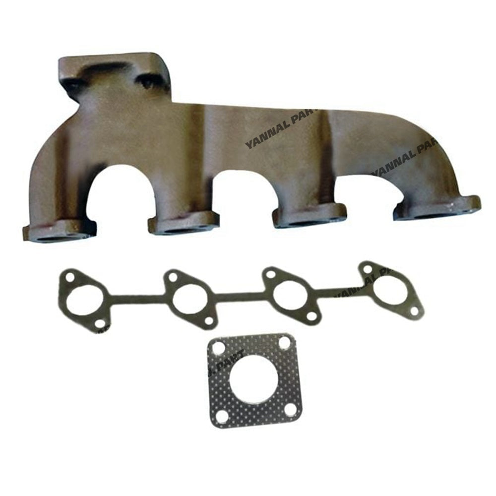 4 Cylinder Exhaust Manifold 16616-12312 With Gasket for Kubota Engine V1505 V1305