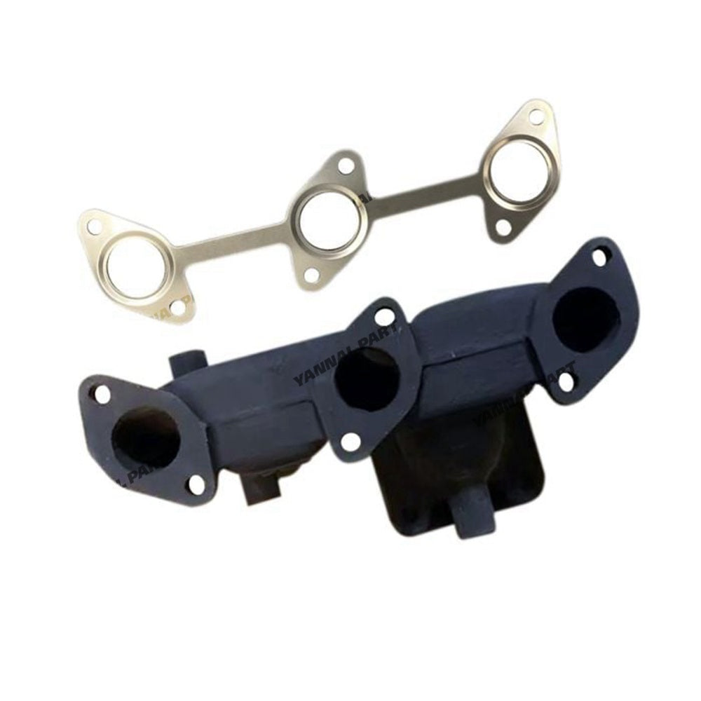 Exhaust Manifold EG511-12310 With Gasket 1G962-12350 for Kubota Engine D902 WG972 D722 D782 WG750 WG600