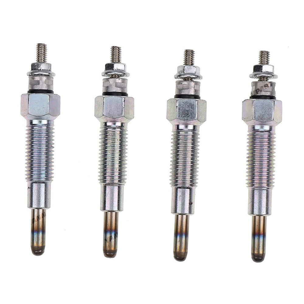 4 PCS Glow Plug 15261-65513 for Kubota Engine V1200 V1100 V1502 V1702 V1902 Z400 Z430 Z500 Z500-1A Z600 Z-600A