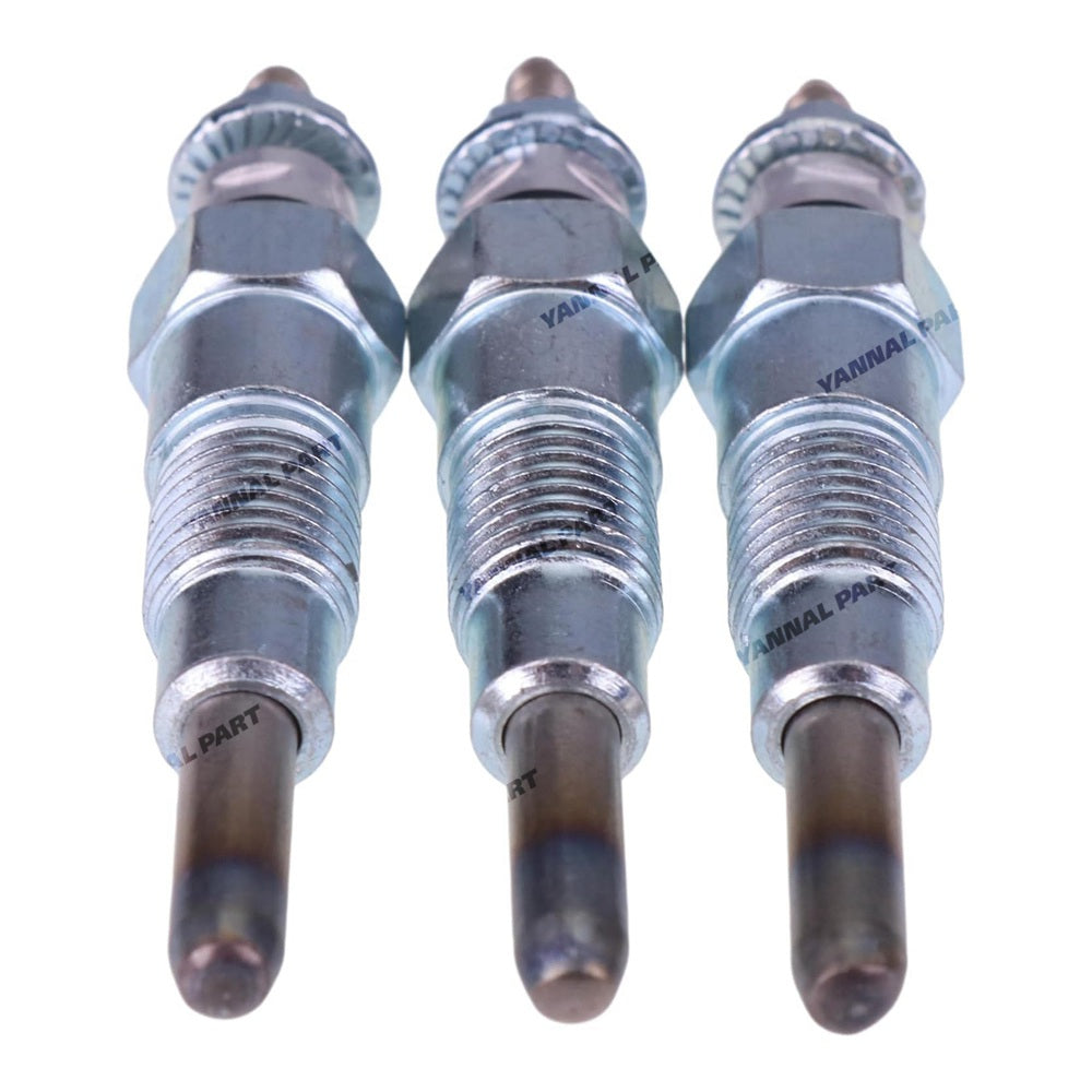3 PCS Glow Plug 119718-77801 for Yanmar Engine 2TNV70F-NTKA 3TNV70-XHT 3TNV70-XPLW 3TNV76-XHT 3TNV76-KAZ