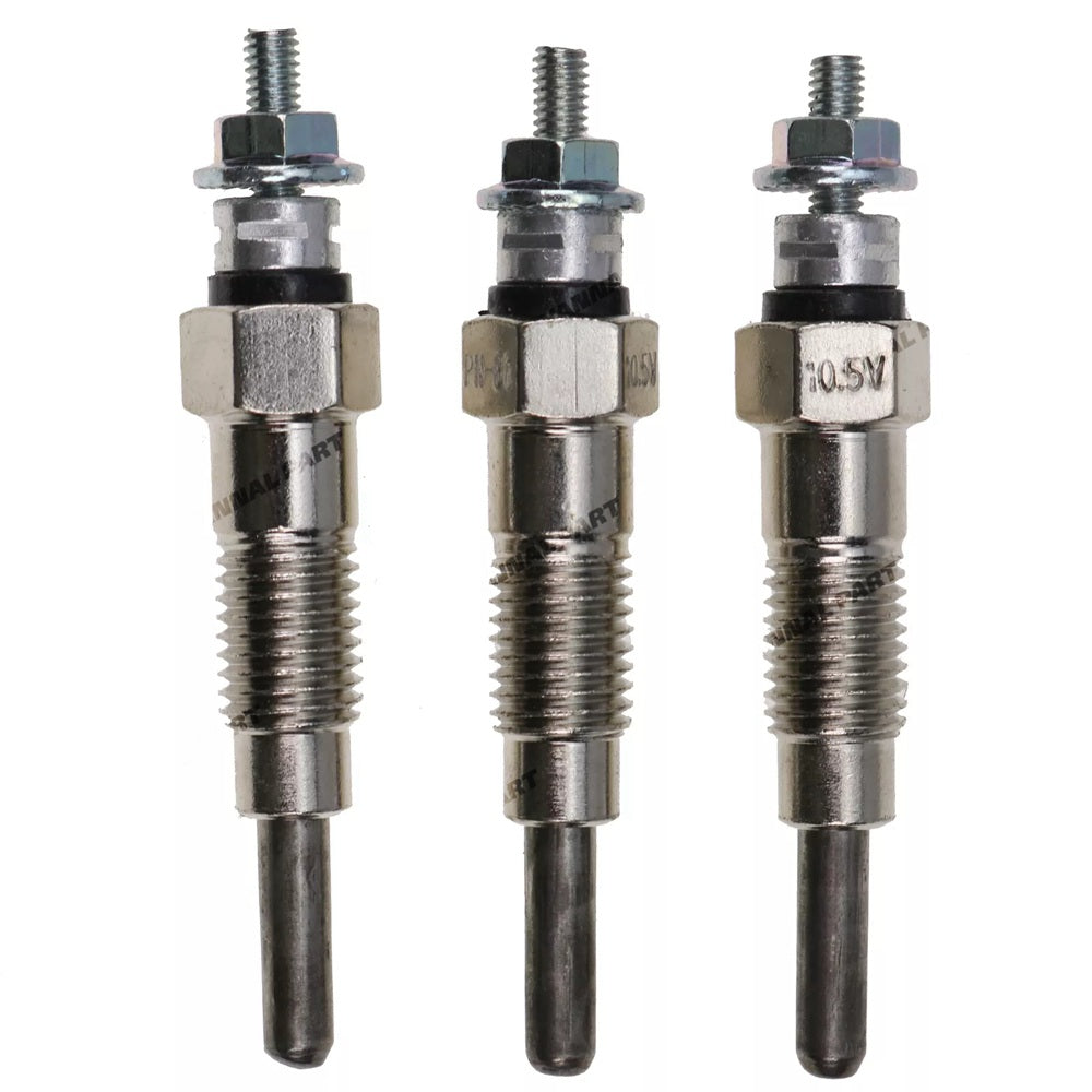 3 PCS Glow Plug 3284128M1 72100982 Fit For Massey Ferguson Tractor 1010 1020 1030 1035