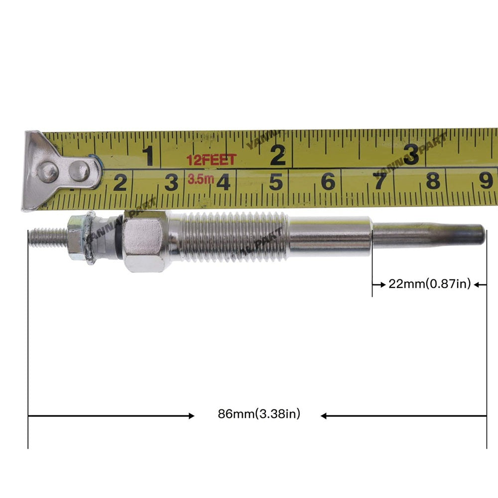 Glow Plug SBA185366092 Fit For New Holland CM222 CM224 CM272 CM274 GT65 GT75