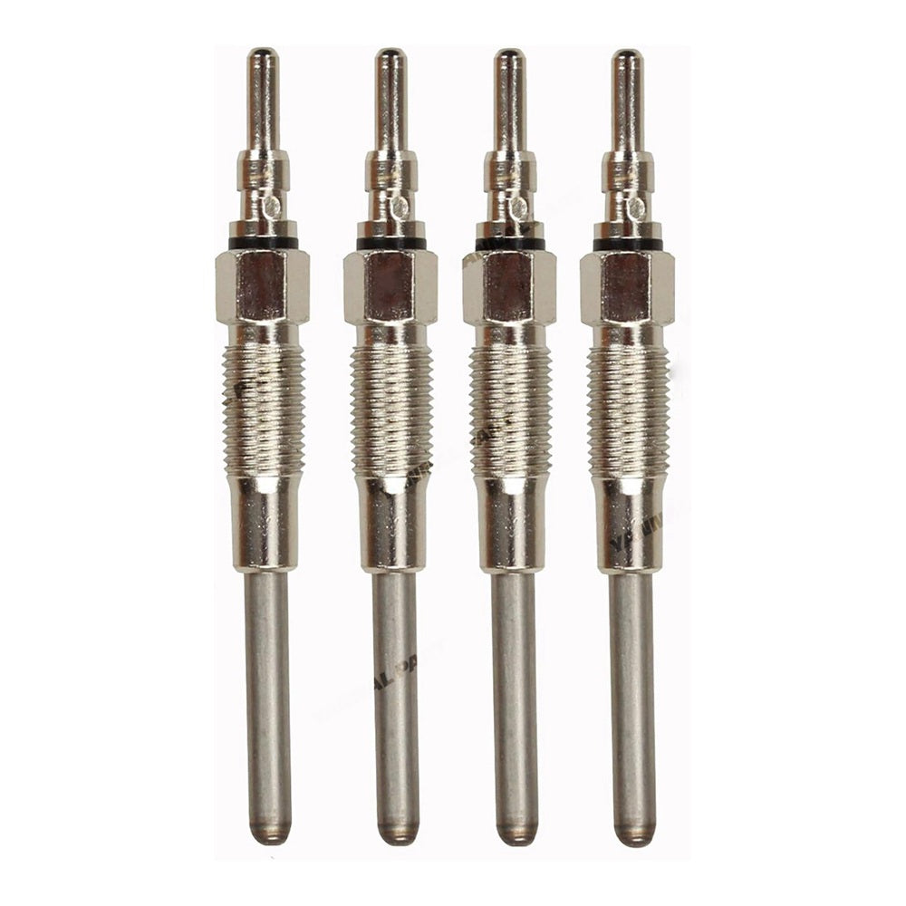 4PCS Plug Glow 9825119781 Fit For Isuzu C240 C190 C201 C221 D500 4BA1 4FA1 3AA1 Hitachi Excavator EX30 EX35 EX40UR EX40UR-2