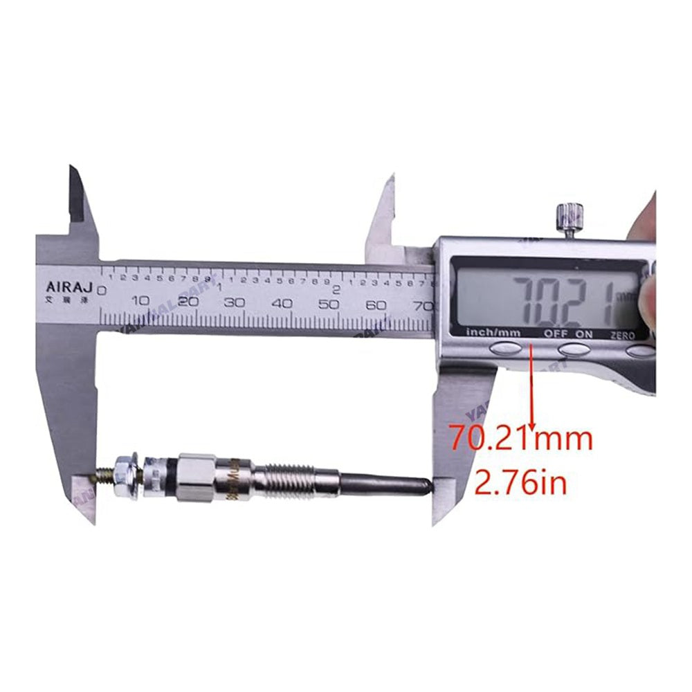 3 PCS Glow Plug 25-39501-00 for Kubota D1105 Carrier CT3.69 CT3-69-TV Engine Supra 922 944 950 Genesis R90