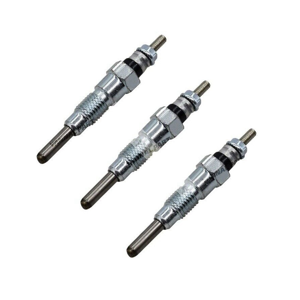 3PCS Glow Plug KB-15694-65510 KB-15694-65512 Fit For Kubota Engine D600 D640 Cub Cadet Lawn Tractor 1772 1782