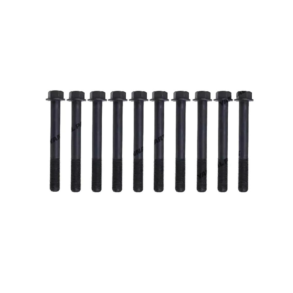 10 PCS Cylinder Head Bolt 8970369591 for Isuzu Engine 3LA1 3LB1 3LD1 3LD2 4LB1 4LC1 4LE1 4LE2