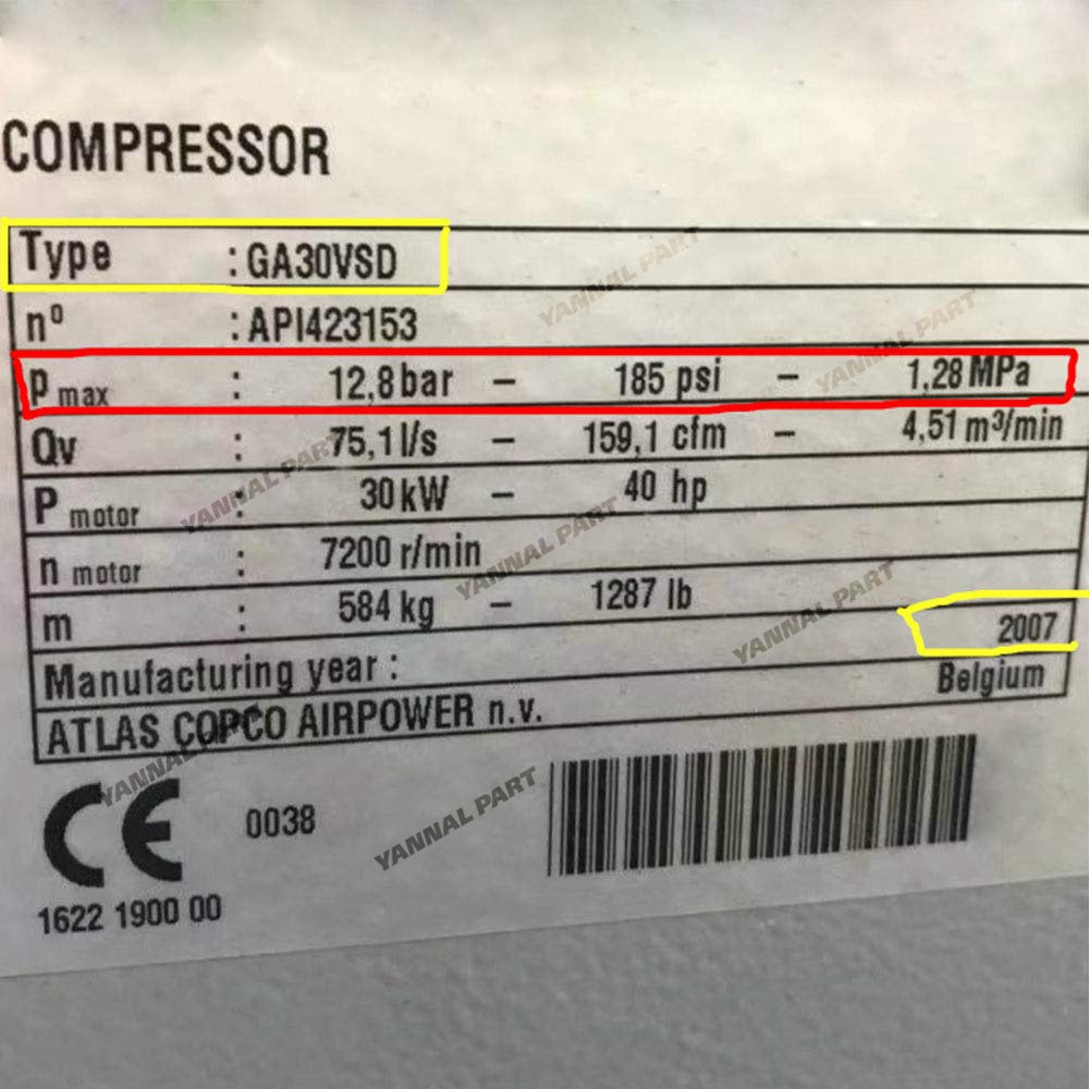 Controller 1900711032 Fit For Atlas Copco Compressor