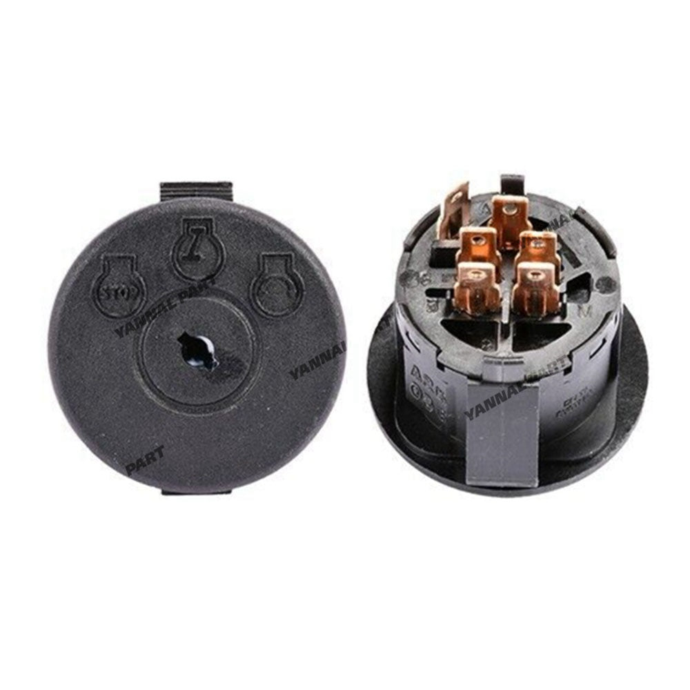 Ignition Switch With 2 Keys 725-12066 925-12066 Fit For Cub Cadet ZT1-42 ZT2-54 ZTX6-60 MTD Z530 Z550 Z5450 Troy Bilt Z42 Z54 Z50 54XP Mower