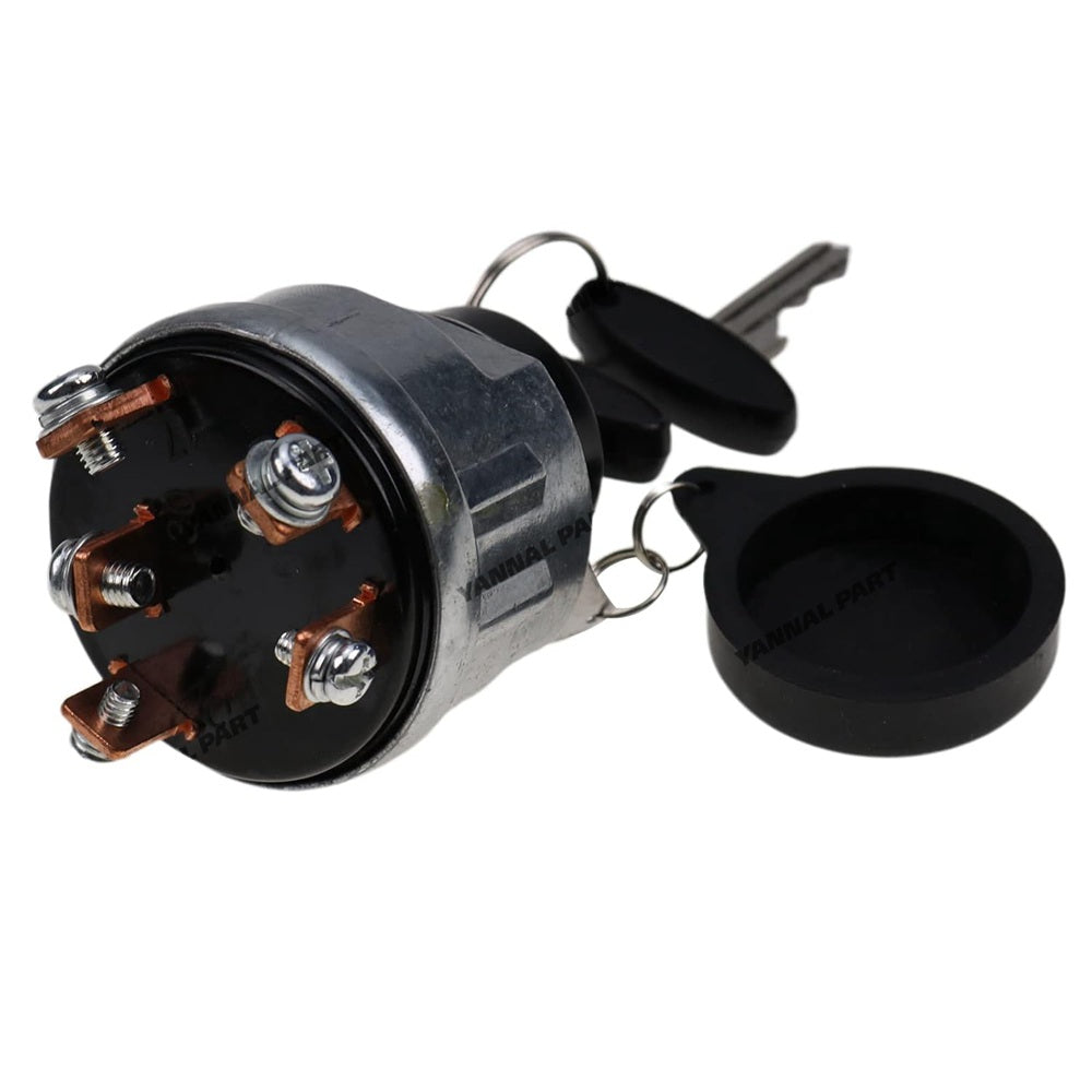 Ignition Switch With 2 Keys 83940565 SBA385200331 Fit For Ford New Holland Tractor 1200 1210 1300 1000 1100 1110 1500 1600 1700 1900