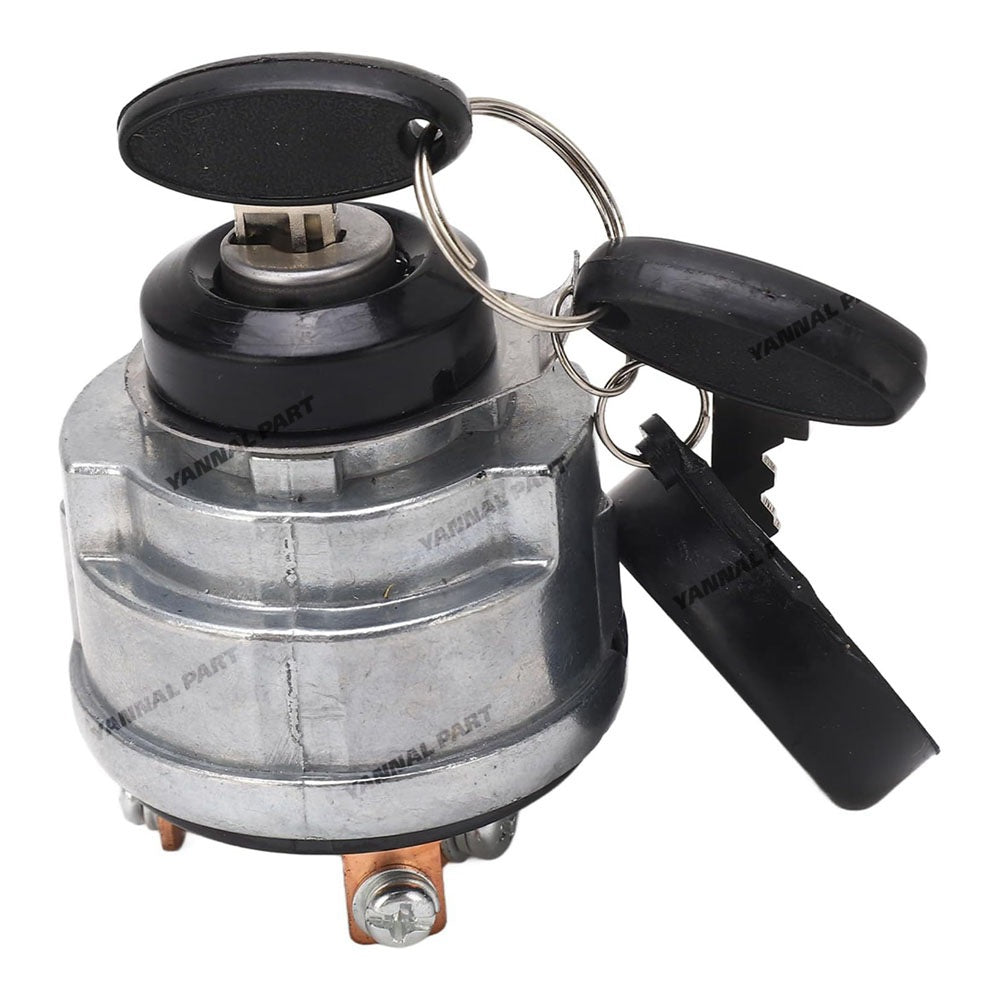 Ignition Switch With 2 Keys 3280565M92 72098283 Fit For Massey Ferguson Tractor 1045 1010 1020 1030 1040 1035 205 210 220