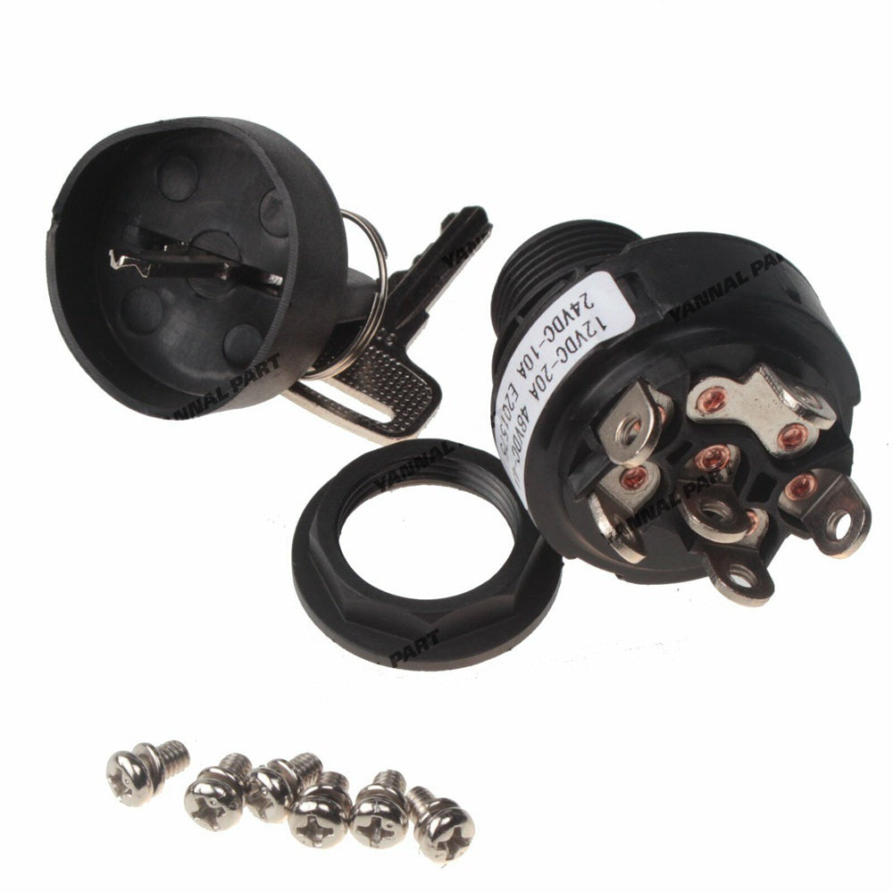 Ignition Switch 96008S 96008-SGT Fit For Genie GS-1530 GS-1532 GS-1930 GS-1932 GS-2032