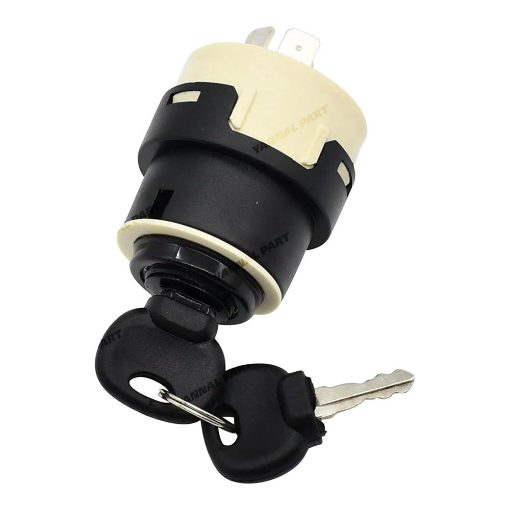 Ignition Switch With 2 Keys 1532371C2 Fit For CASE 585 685 743 745 844 856 956 1255 1455 Excavator 125B 170B 220B 350CKB