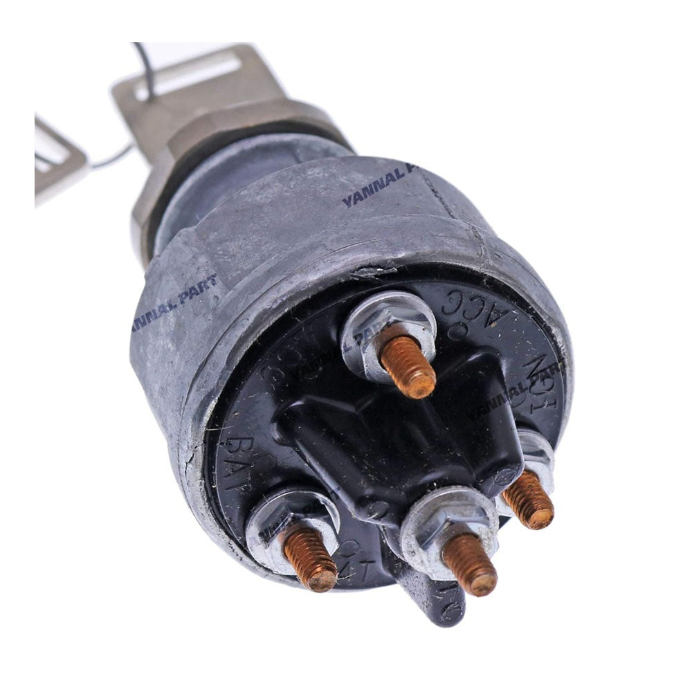 Ignition Switch with 2 Keys 641833 Fit For New Holland C175 C185 C190 L120 L125 L140 L150 L160 L170 L175 L180 L185