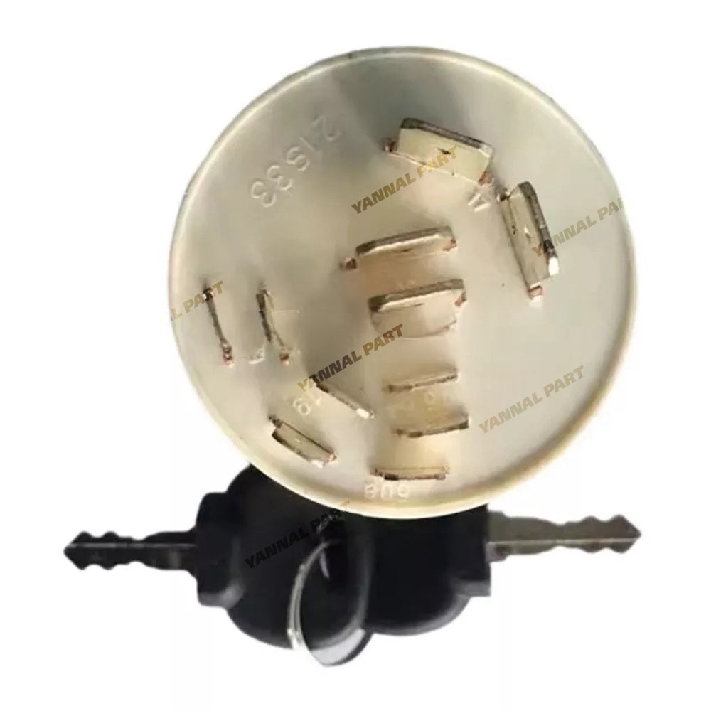 Ignition Switch KHR1868 Fit For JCB Excavator JS130 JS145W JS160 JS175W JS180 JS200 JS210 JS240 JS330 JS70