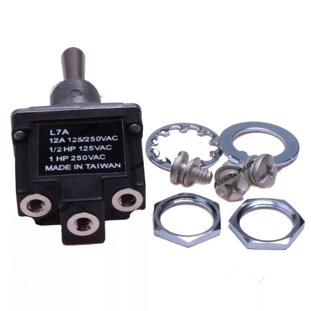 Toggle Switch 128580GT Fit For Genie Telescopic Boom Lift S-60 S-65 S-80 S-80X S-60X S-60TRAX
