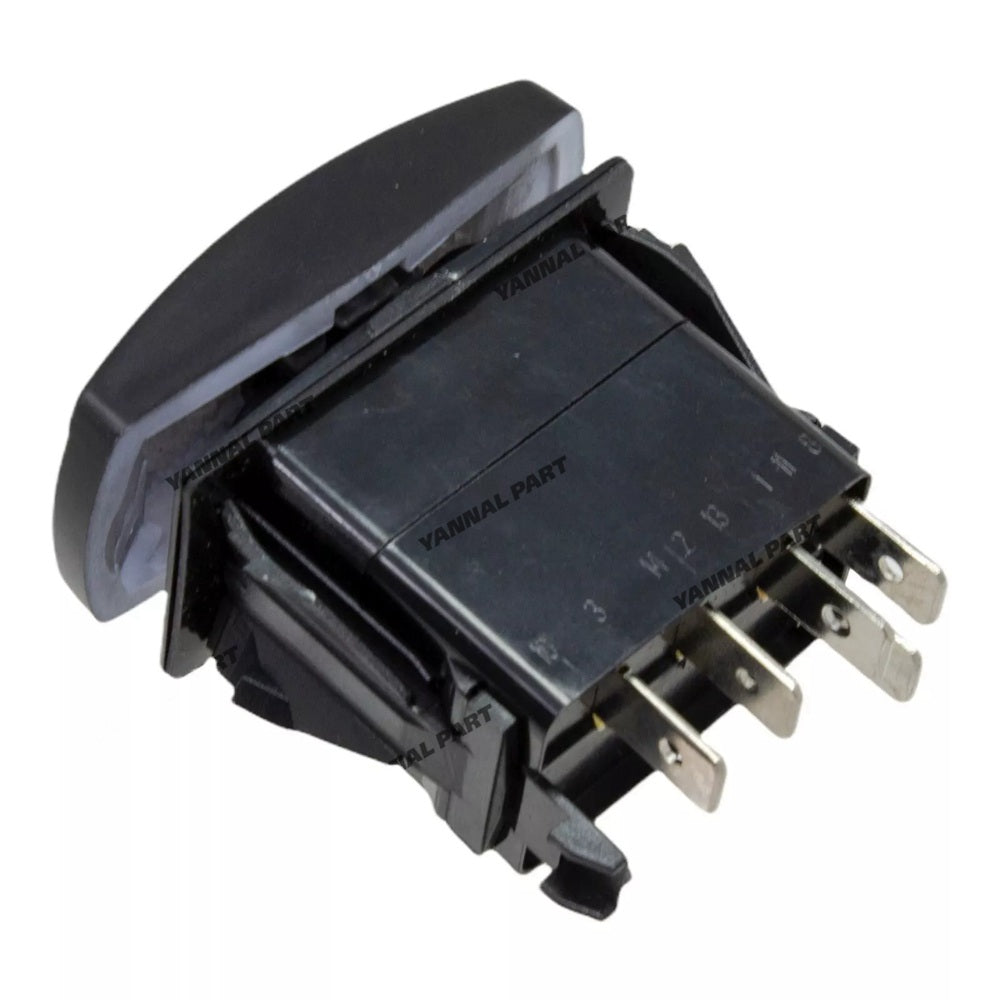 Toggle Rocker Switch AT367324 Fit For Yanmar 4TNV86 4TNV94 4TNV98 John Deere 5030 4024 Engine 317G 318D 319D 320D 323D 323E 324E 324G 325G 326D 326E 328D 329D 330G 331G Loader