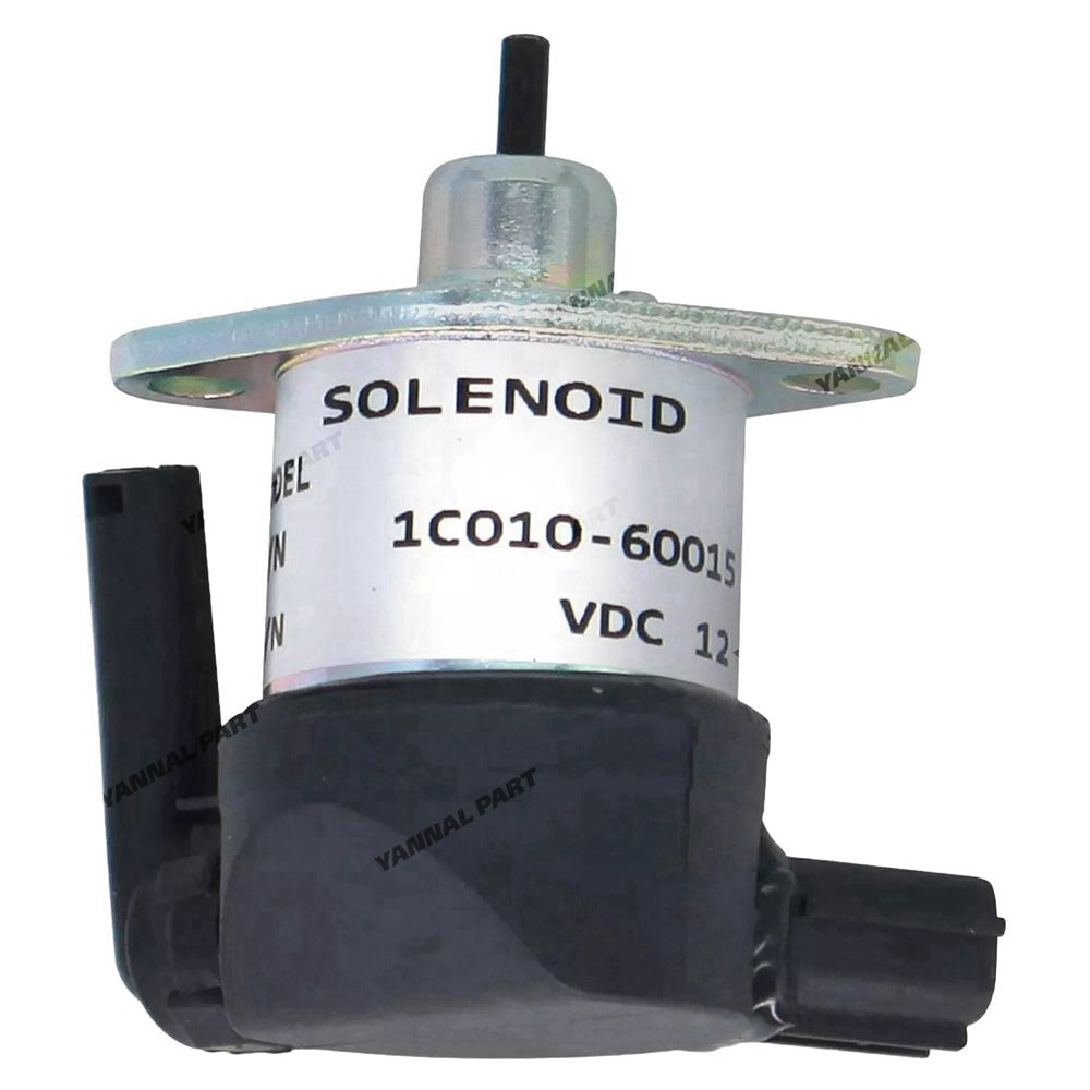 Fuel Shutoff Solenoid 1C010-60010 1C010-60013 1C010-60014 1C010-60015 1C010-60016 1C010-60017 for Kubota Engine V3300 V3600 V3800