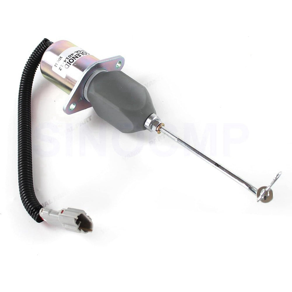 Aftermarket Woodward 12V SA-4014-12 Stop Solenoid Valve for Mitsubishi Generator Engine