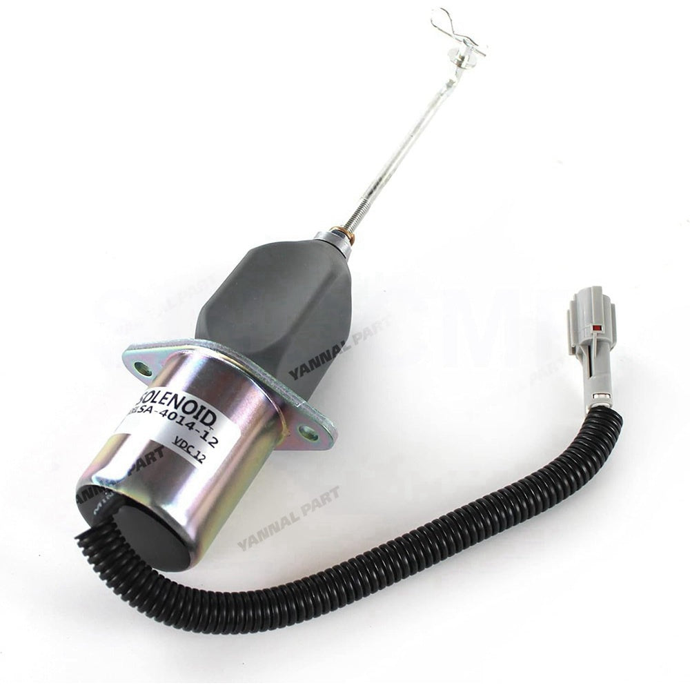 Aftermarket Woodward 12V SA-4014-12 Stop Solenoid Valve for Mitsubishi Generator Engine