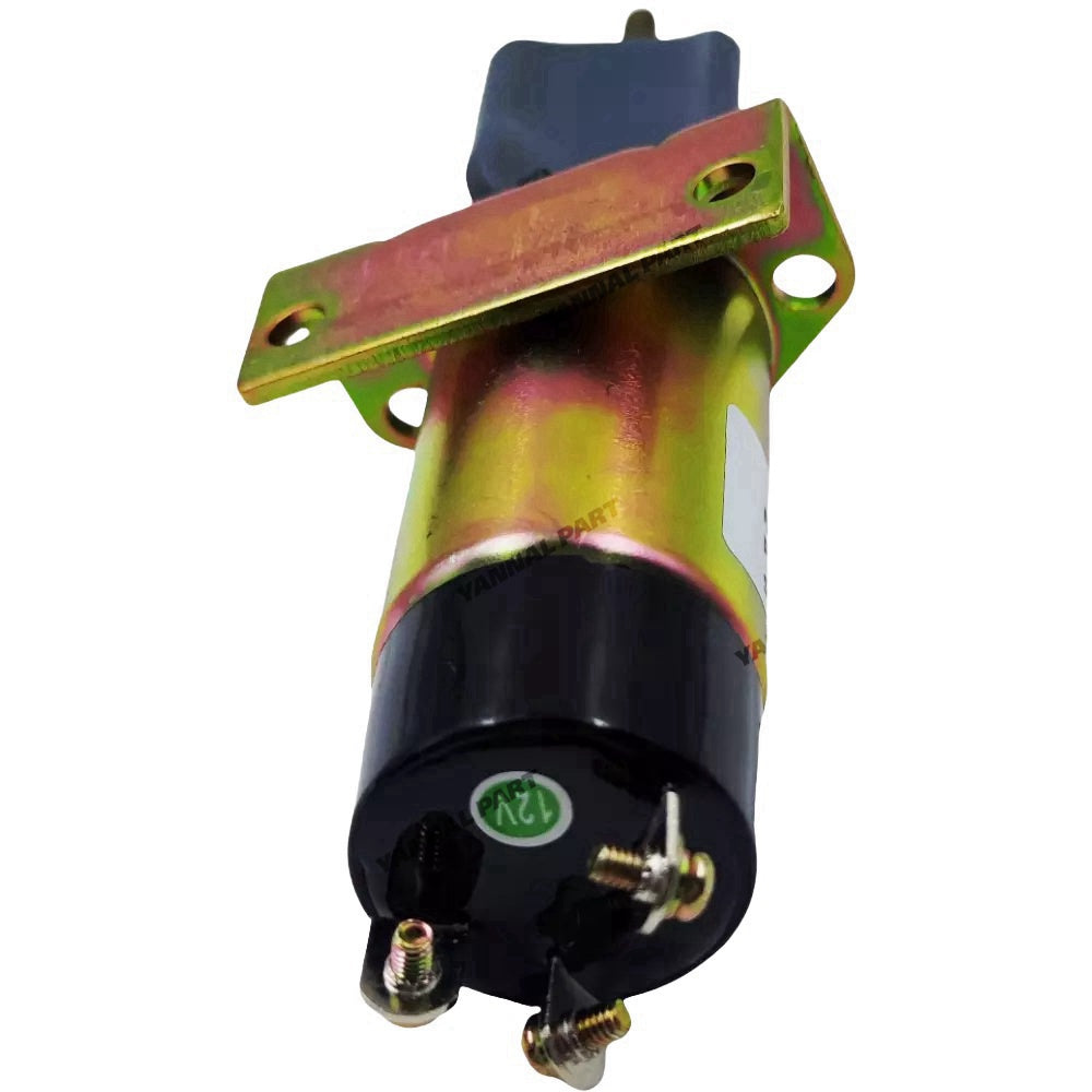 3 Terminals 12V Fuel Shutoff Solenoid 1504-12C2U1B1S1A replace Woodward