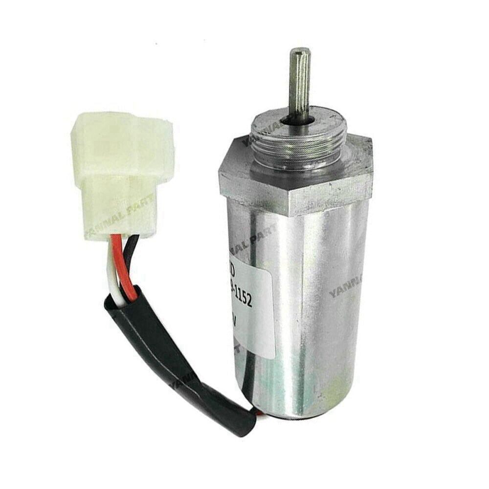 24V Stop Solenoid 8972091152 for Isuzu Engine 3LA1 3LB1 3LD1 3LD2 4LB1 4LC1 John Deere Excavator 75D 85D