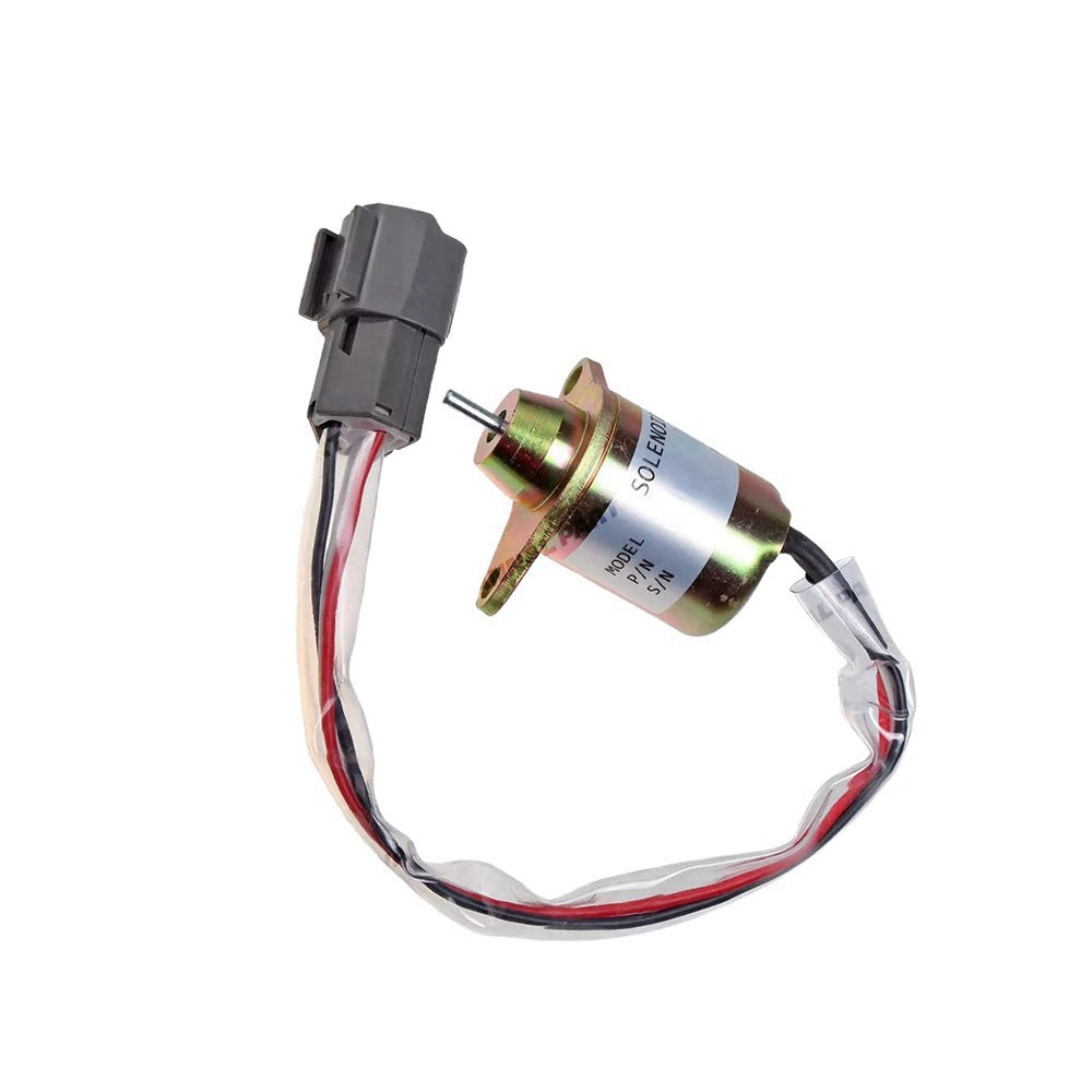 Fuel Shut Off Solenoid 129612-77940 Fit For Yanmar 3TNV88-BPTB2 Engine TB235 Doosan DH80 Excavator